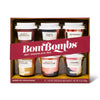 Bombombs Gift Set Of Mini Cup Hot Chocolates In 6 Flavors - Double Chocolate, French Vanilla, Peppermint, Salted Caramel And Mor