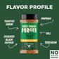 Fire & Smoke Society BBQ Rub - Back Porch Burger Seasoning, 11.9 oz, For Beef, Pork, Chicken, Turkey, Veggies