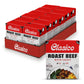 Clasico Roast Beef with Gravy | Shelf Stable | Fully Cooked | Ready-to-Eat | 14g of Protein per Serving | 12oz per Carton (Case 