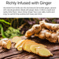 Damtuh Honey Ginger Tea - Natural Flavor & Warm Spicy Aroma, No Artificial Ingredients, Perfect For Hot Or Iced Tea, Jam, Or Sal