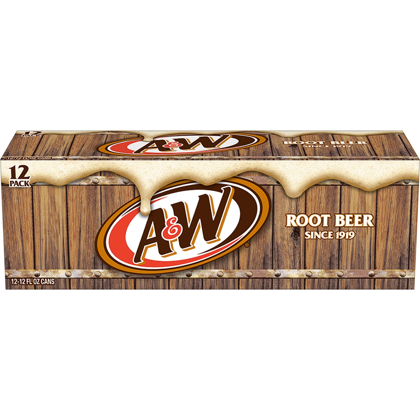 Dr Pepper A&W Root malt-inspired Soda, 12 fl oz Cans, 12 Pack, Brown, Model DPSUSC800005216