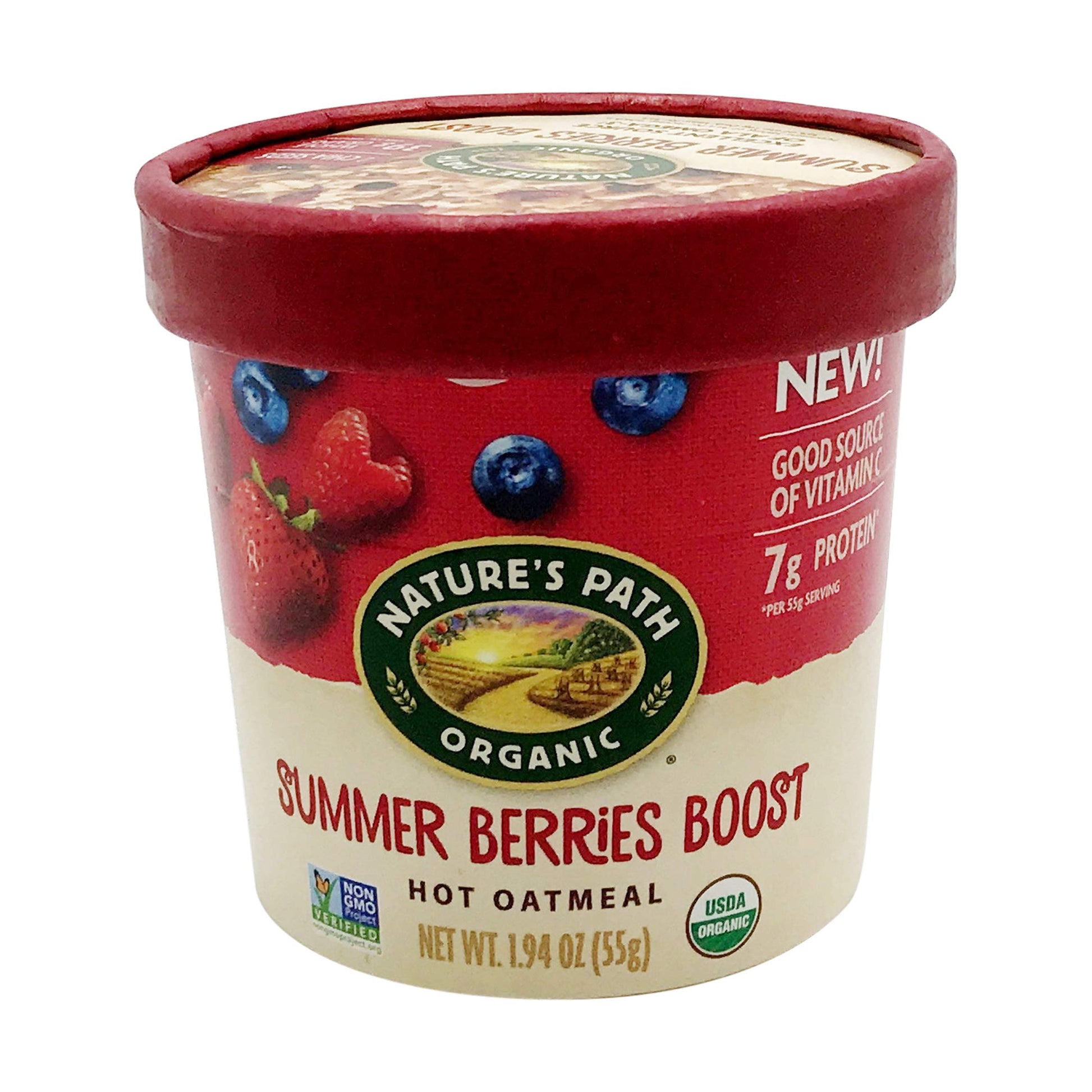 Natures Path Organic Summer Berries Oatmeal Cup 1.94 Oz