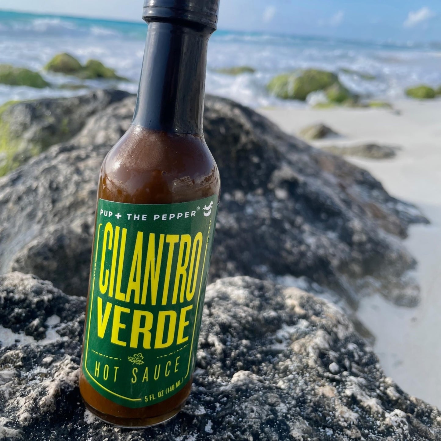 Pup & The Pepper Hot Sauce 3 Pack Gift Box - PawPaw Peach Habanero, Scarlet Reaper, & Cilantro Verde - Small Batch Gourmet Hot S