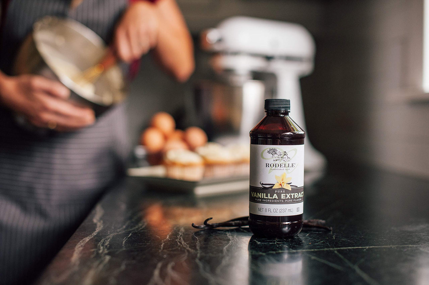 Rodelle Pure Vanilla Extract - 8 Fl Oz (Pack of 1) - Model 61389