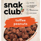 Snak Club Toffee Peanuts, 4 Ounce (Pack Of 12)