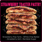 My Cookie Dealer Soft Baked Cookies, Strawberry Toaster Pastry, 6-Pack, Individually Wrapped Snacks