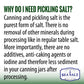 Pickling & Canning Sea Salt - Fine Grain Salt for Home Curing - Non-Iodized, Gluten Free, No Additives, No Bleaching - Kosher Ca