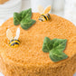 Sugar Robot Edible Ivy Leaves - Small Size 1.5x1.5 - Set of 24 - Vanilla - Premium Crafted in the USA