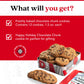 Davids Cookies Gourmet Chocolate Chunk Cookies - 1 lb Fresh Baked in Holiday Tin - Handmade, All Natural, No Preservatives