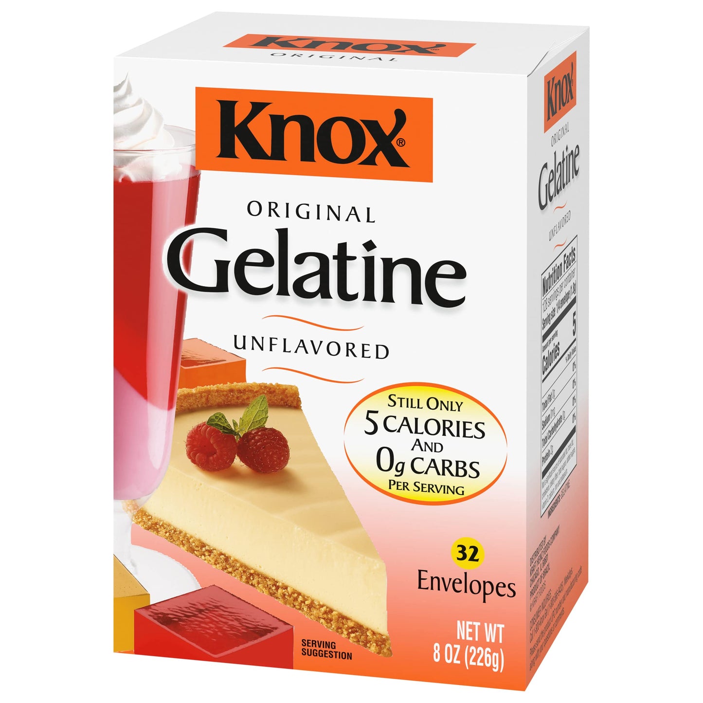 Knox Original Unflavored Gelatin (32 Ct Packets) (Pack Of 2)