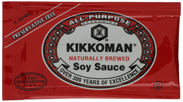 Kikkoman Soy Sauce Packets, 200-Count
