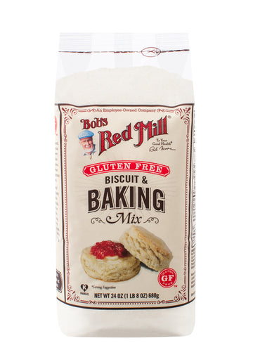 Bobs Red Mill Gluten Free Biscuit & Baking Mix, 24 Ounce, Pack of 4, Model 1334C244