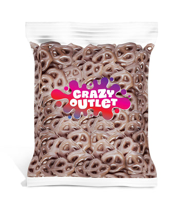 Milk Chocolate Covered Pretzels, Bulk Pack 5 Pounds
