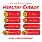 TEACHER POWER Sugar Free Energy Drink, Fruit Punch, 70 Servings, 246 Grams, 100mg Caffeine with B Vitamins