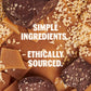 Tcho Toffee Time Chocolate Bars - 100% Plant-Based Organic Cashew Oat Milk Chocolate - Vegan, Soy-Free, Gluten-Free, Individuall