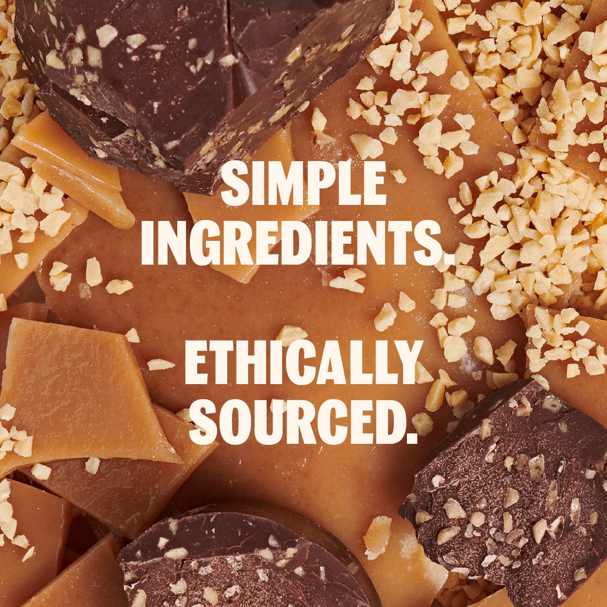 Tcho Toffee Time Chocolate Bars - 100% Plant-Based Organic Cashew Oat Milk Chocolate - Vegan, Soy-Free, Gluten-Free, Individuall