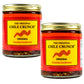 CHILE CRUNCH Original Spicy Crunchy Condiment - All Natural Roasted Chili Peppers, Garlic & Onion Crisp Sauce - Vegan, Gluten-Fr
