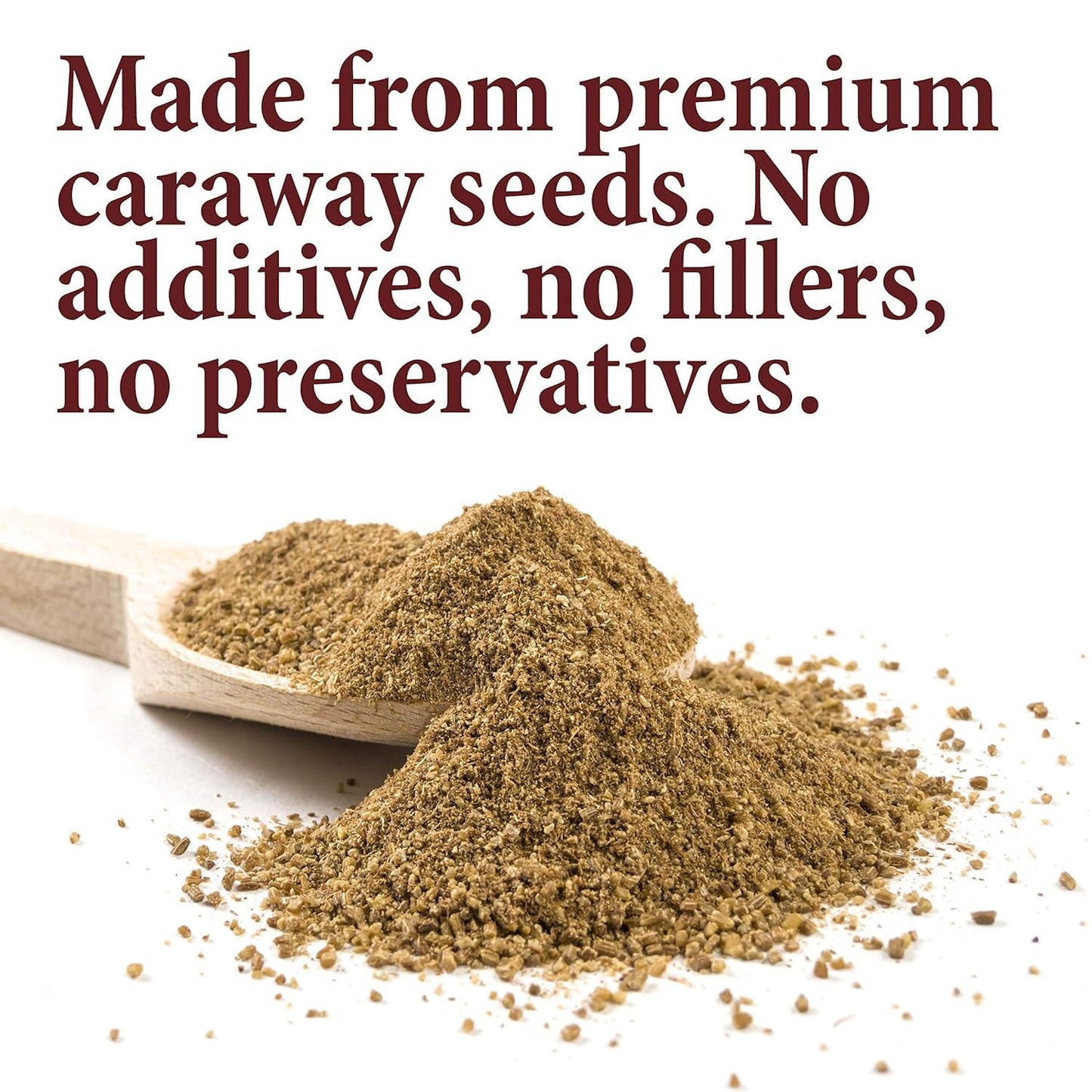 The Spice Way Caraway Seeds - Ground (4 Oz) Key Ingredient In Harissa, Great For Rye Bread, Pickles, Sauces And Spice Blends.