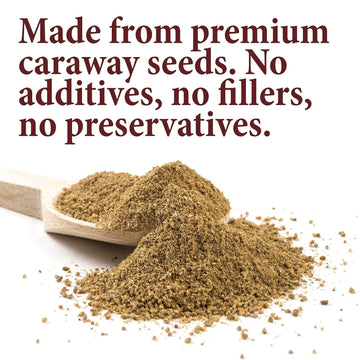 The Spice Way Caraway Seeds - Ground (4 Oz) Key Ingredient In Harissa, Great For Rye Bread, Pickles, Sauces And Spice Blends.