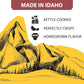 Teton Valley Brands Idaho Kettle Cooked Backcountry Barbecue Potato Chips - Snack Chips - Non-Gmo - Kettle Cooked - Idaho Potato