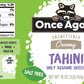 Once Again Organic Sesame Tahini, 16oz - Salt Free, Unsweetened - USDA Organic, Gluten Free, Vegan, Kosher, Peanut Free - Glass