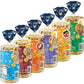 Lundberg Organic Brown Rice Cakes Variety 6-Pack - Regenerative Organic Certified Salt-Free, Lightly Salted, Wild Rice, Tamari W