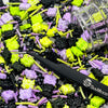Halloween Sprinkles Spider Sprinkles for Decorating Black Purple Green Jimmies Sprinkles Halloween Spider Candy Spider Sprinkles