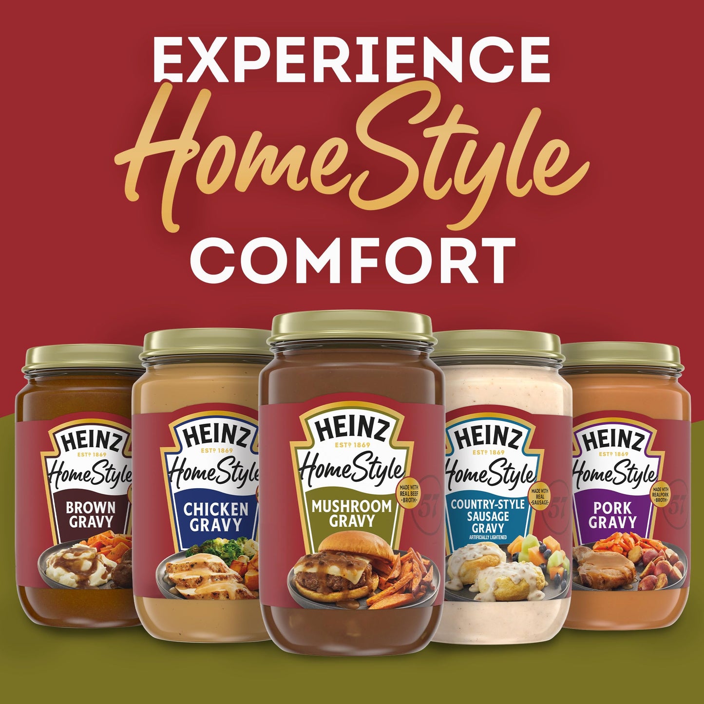 Heinz Homestyle, Mushroom Gravy, 12 oz
