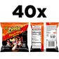 Cheetos Cheese Flavored Snacks, Flamin' Hot Crunchy, 1 Ounce (Pack Of 40)