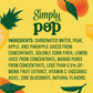 Simply POP Prebiotic Soda Pineapple Mango Cans  12 fl oz  12 Pack