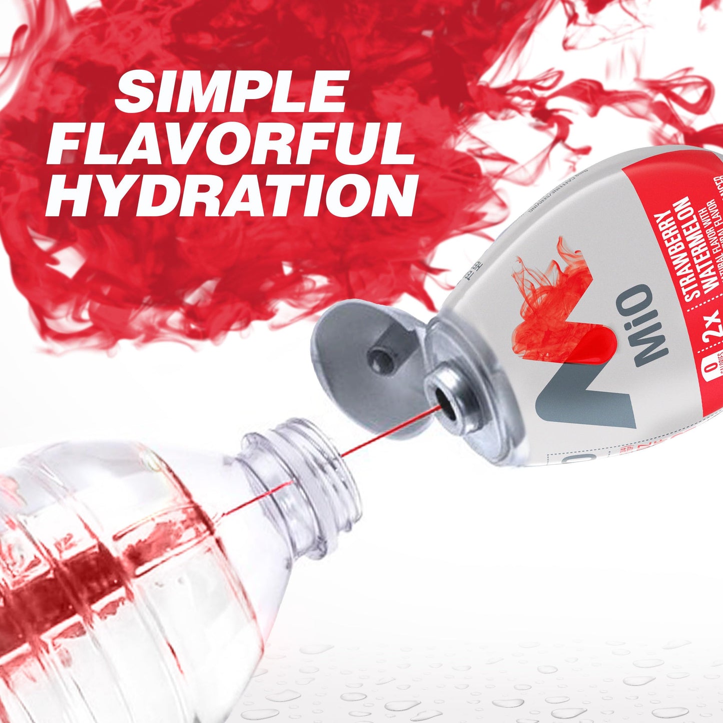mio Strawberry Watermelon Flavored with other natural flavor Liquid Water Enhancer, 3.24 fl oz Bottle