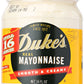 The Cf Sauer Company Dukes Real Mayonnaise, Smooth & Creamy, 16 Oz