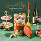 Christmas Gift Basket- Gourmet Food Gifts Prime Delivery - Plays Music - Holiday Cookie Set- Nut Er Suite- Bonnie And Pop