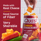 Quest Nutrition Cheese Crackers, Spicy Cheddar, 10g of Protein, Low Carb, Made with Real Cheese, 4 Count