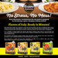 Bravo Bravissimo Italian Pasta Meal Variety Pack – Gourmet, Vegetarian & Vegan-Friendly, Microwaveable, Shelf-Stable, Ready In Minutes, No Refrigeration Needed – 6 Pack
