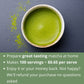 Kenko Tea Matcha Green Powder, USDA Organic, First Harvest, 3.5oz Bag, Green, Ceremonial Grade, 50 Servings