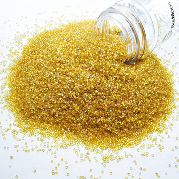 Se Si&Moos Gold Sanding Sugar Gold Edible Sparkling Sprinkles Sanding Sugar Crystals For Cookie Decorating Edible Glitter Rimmer