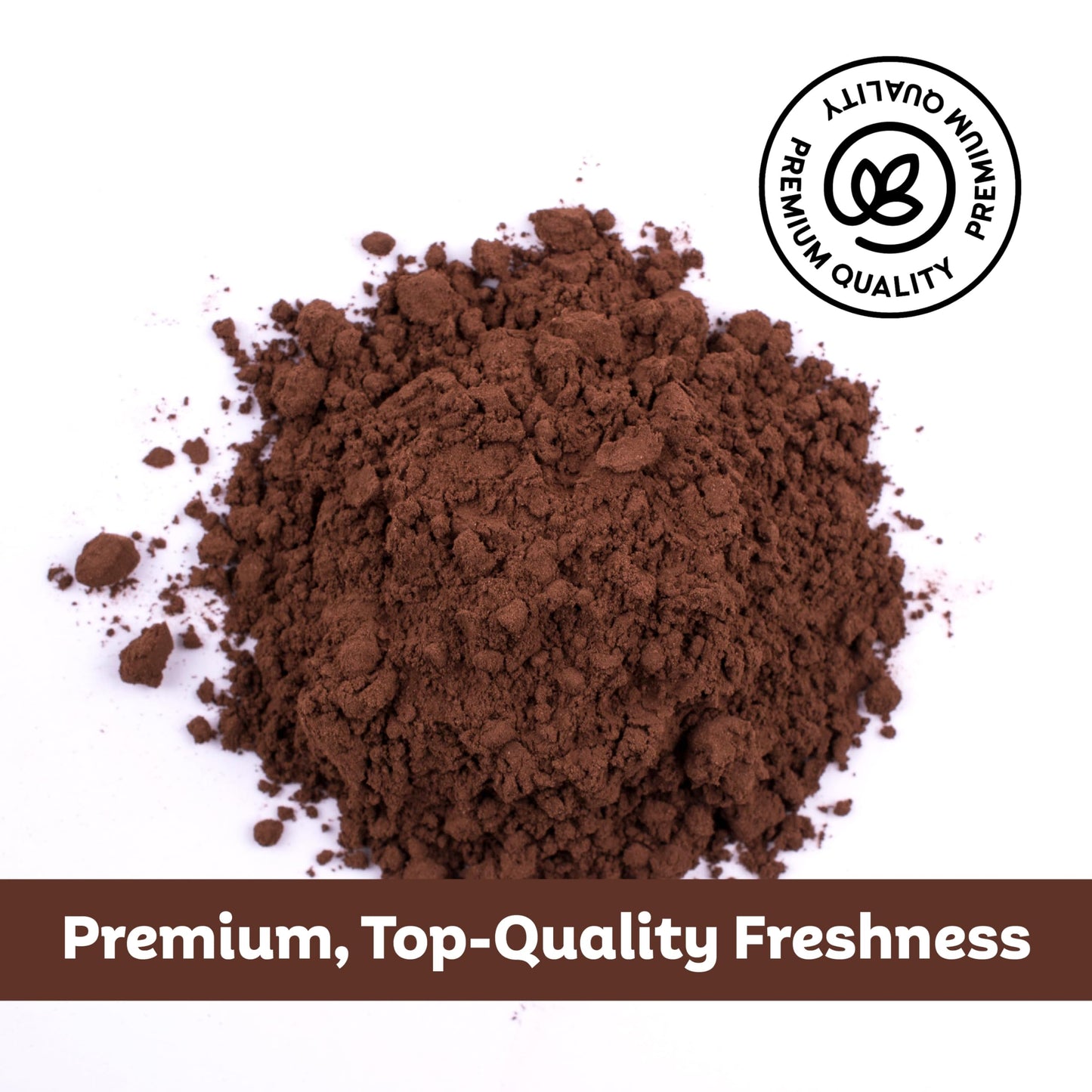 Roots Circle Unsweetened Cocoa Powder - Rich Dark Chocolate Flavor, Gluten-Free, 14oz