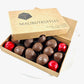 MalibuGift Chocolate Covered Cherries with Liquid Filling, 1 Pound, Hand Dipped in Milk Chocolate