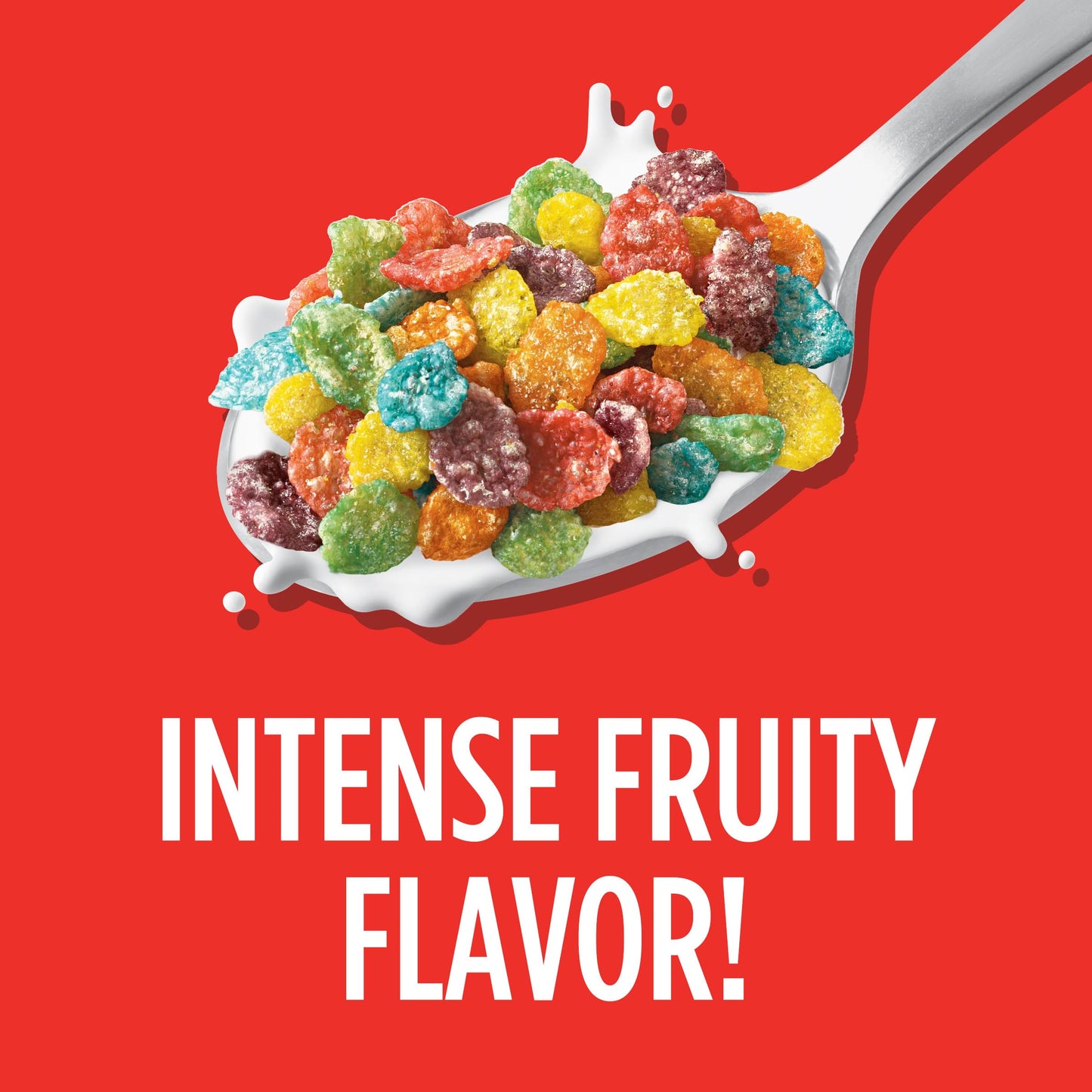 Fruity PEBBLES Breakfast Cereal, Gluten Free, 10 Vitamins and Minerals, Breakfast Snacks, Sweetened Rice Cereal, Extra Large Box