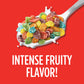 Post Fruity Pebbles Cereal, Fruity Kids Cereal, Gluten Free Rice Cereal For Kids, 19.5 Oz Family Size Cereal Box
