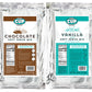 By The Cup Non-Dairy Soft Serve Mix Variety, Gluten Free, 1 of each Flavor: 6 lb Bag: Chocolate and Vanilla