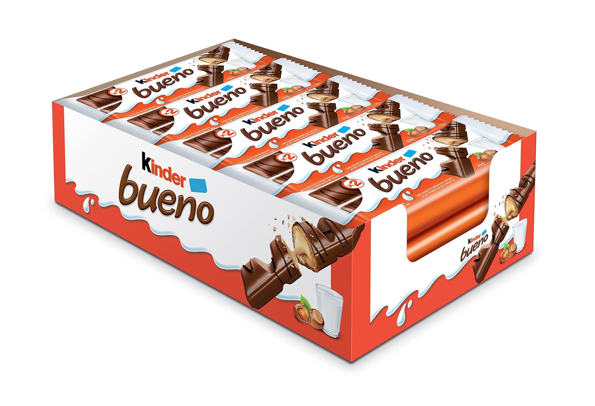 Kinder Bueno 20Pk (43G Per Pack)