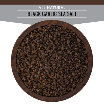 Artisan Salt Company Fusion Naturally Flavored Black Garlic Sea Salt, Zip-Top Pouch, 4 Ounce