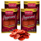 Bridgford Sliced Pepperoni 5 oz Pack of 4 - Gluten-Free Pepperoni Slices for Pizza and Sandwiches - Zero Carb Sliced Pepperoni f