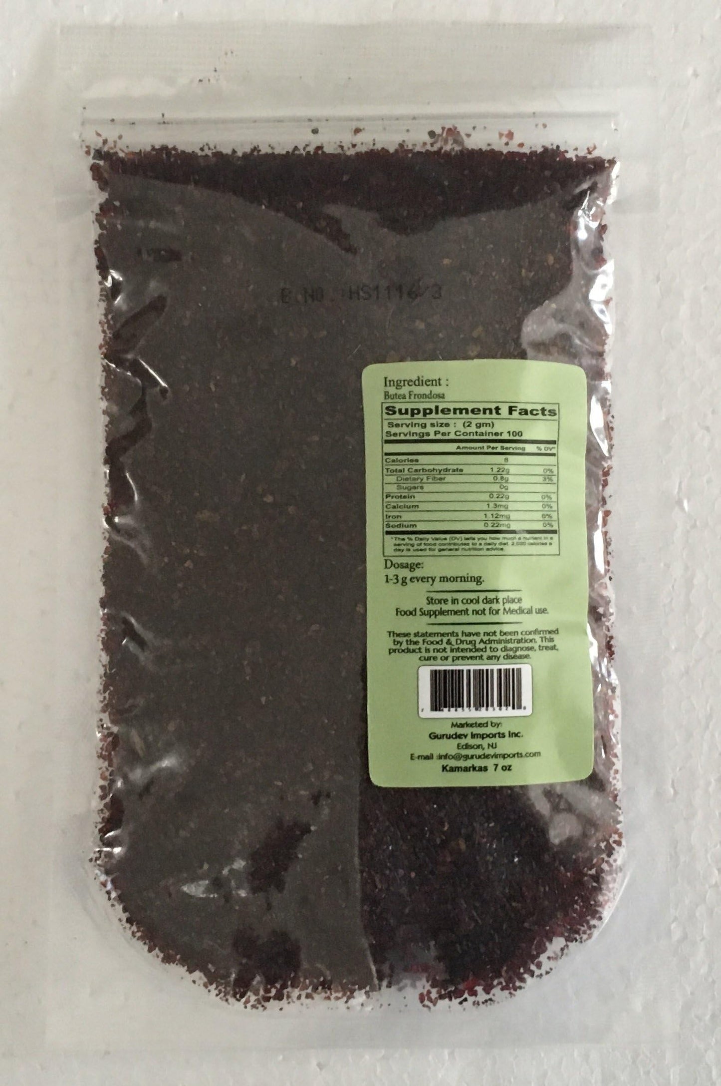 Vedic Secrets Kamarkas - Butea Frondosa - 200G