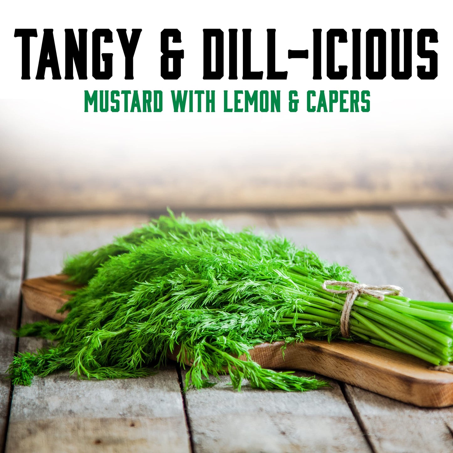 Inglehoffer Creamy Dill Mustard, 9.75 Oz Squeeze Bottle - Gourmet Flavor for Sandwiches & Dips