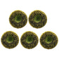 Pack Of 5 Large Foam Disc Florets Of Sunflower Center 4.5 Diameter For Diy Flower Deco Mesh Wreath