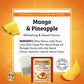 Twinings Mango & Pineapple Herbal Tea, Naturally Caffeine-Free, 20 Individually Wrapped Teabags, Enjoy Hot or Iced