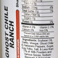 Ow My Butt Hurts Garlic Ghost Chile Ranch Dressing & Dipping Sauce 12 Oz Bottle | Chicken Nuggets Fish Sticks French Fries Wild